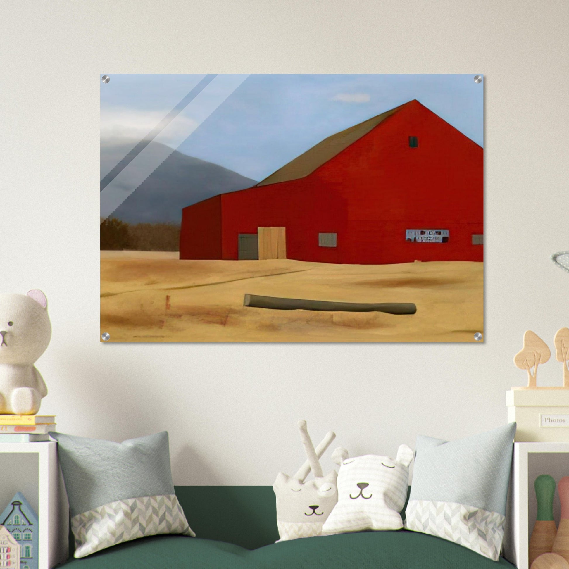 Orange no. 2 1939 - Precisionism - Ralston Crawford Acrylic Print - 70x100 cm / 28x40″ inches