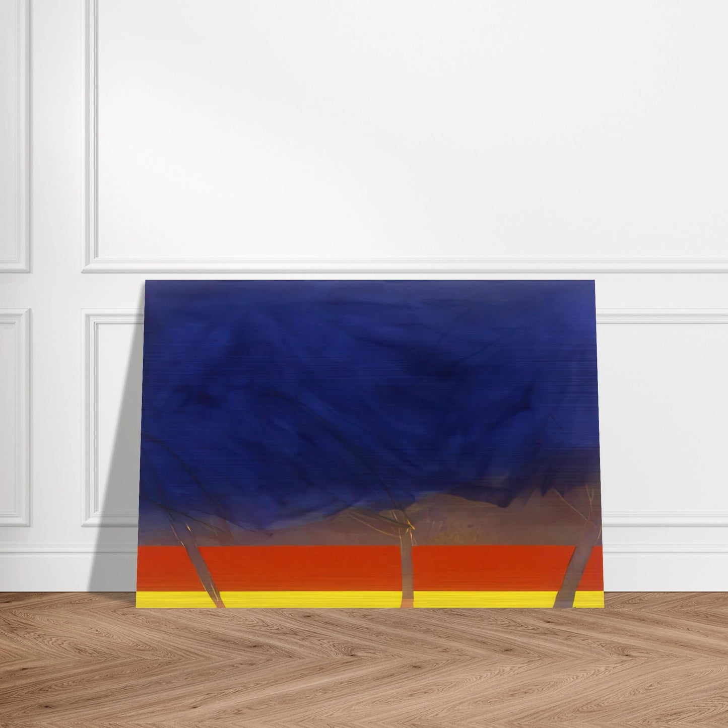 All Night - 1989 - Ronnie Landfield Brushed Aluminum Print - 70x100 cm / 28x40 inches | Ronnie Landfield Aluminum Print | Ronnie Landfield Prints