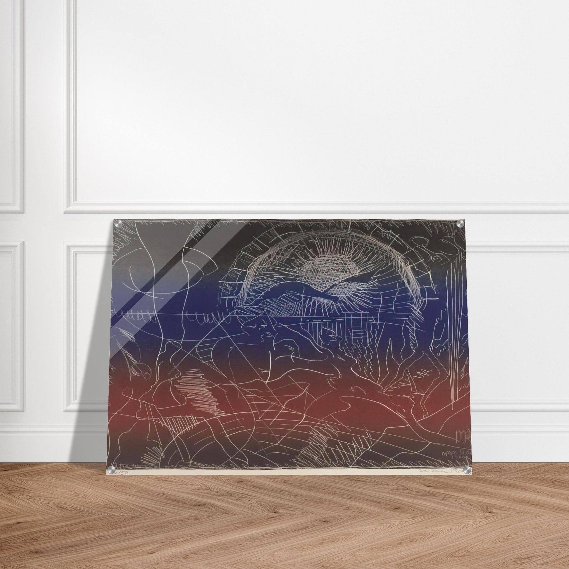 UNTITLED ABSTRACT - Man Ray Acrylic Print - 70x100 cm / 28x40″ inches | Man Ray Wall Art | Man Ray Prints