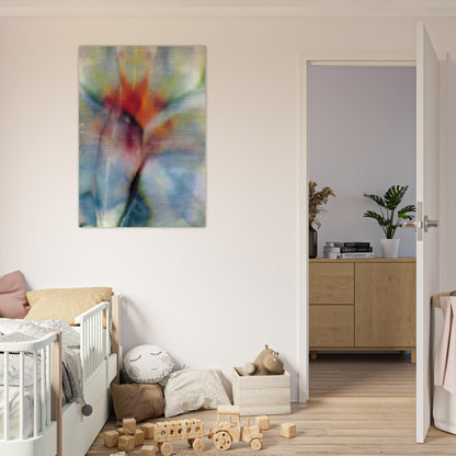 Abstraction - Sam Gilliam Brushed Aluminum Print - 70x100 cm / 28x40 inches | Sam Gilliam Aluminum Print | Sam Gilliam Prints