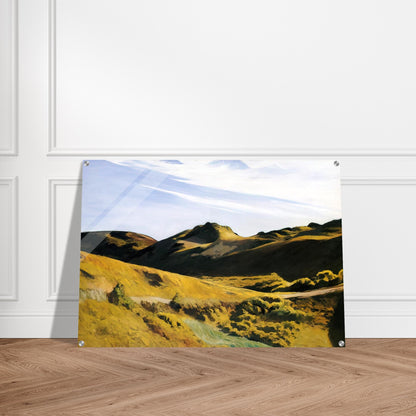The Camel s Hump - Edward Hopper Acrylic Print - 70x100 cm / 28x40″ inches | Edward Hopper Wall Art | Edward Hopper Prints