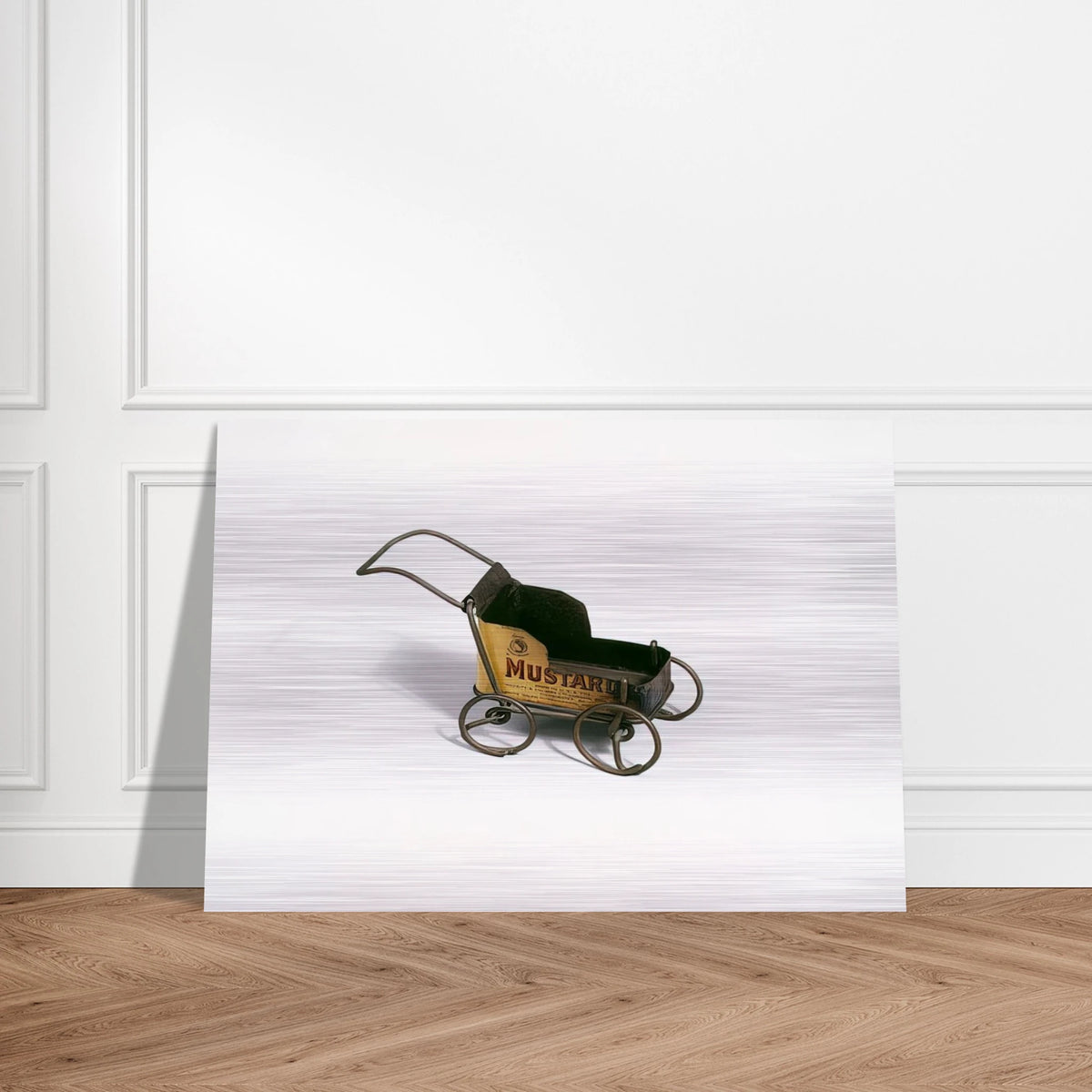BABY CARRIAGE 1940 - Alexander Calder Brushed Aluminum Print - 70x100 cm / 28x40 inches | Alexander Calder Aluminum Print | Alexander Calder Prints