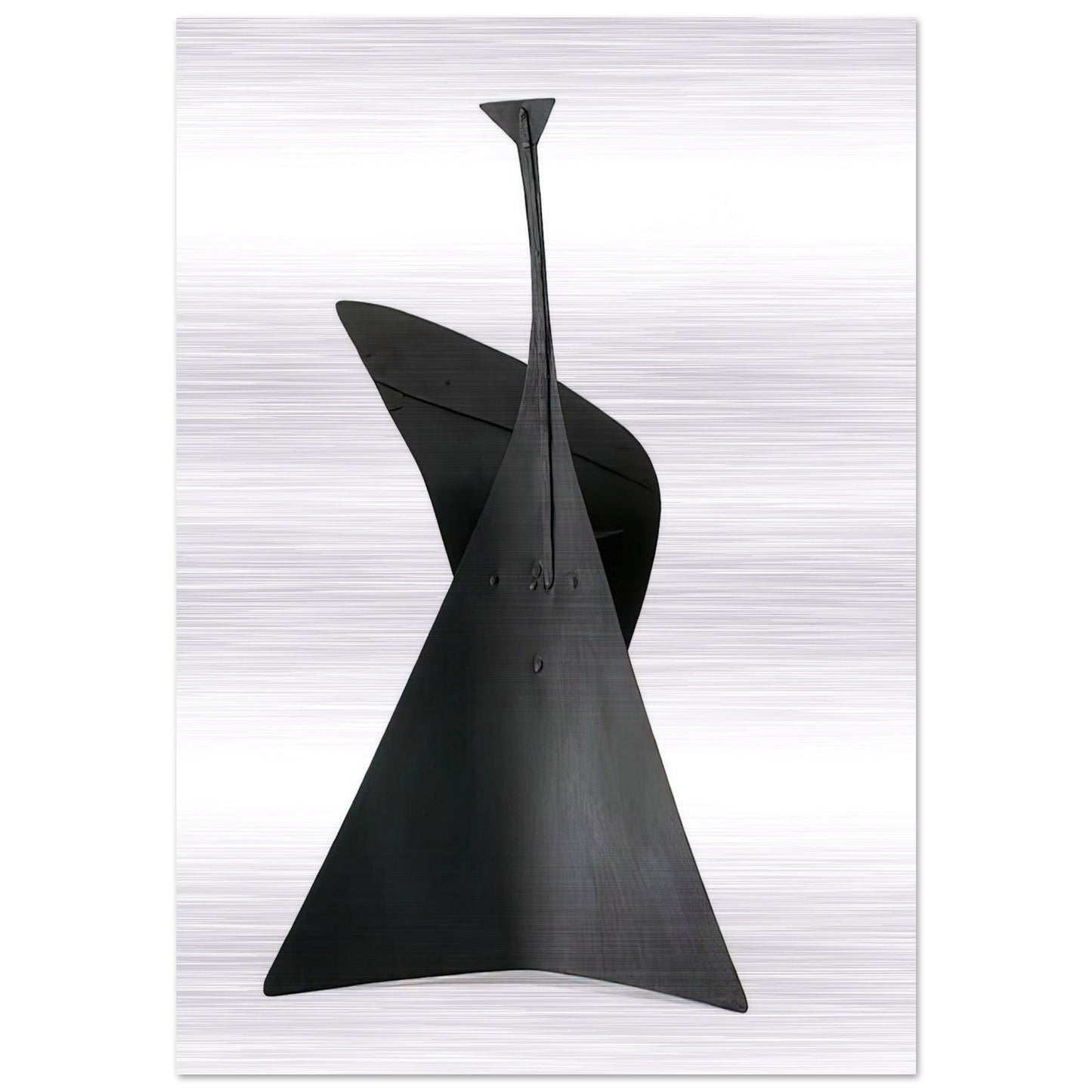 LITTLE ARCH MAQUETTE 1940 - Alexander Calder Brushed Aluminum Print - 70x100 cm / 28x40 inches | Alexander Calder Aluminum Print | Alexander Calder Prints