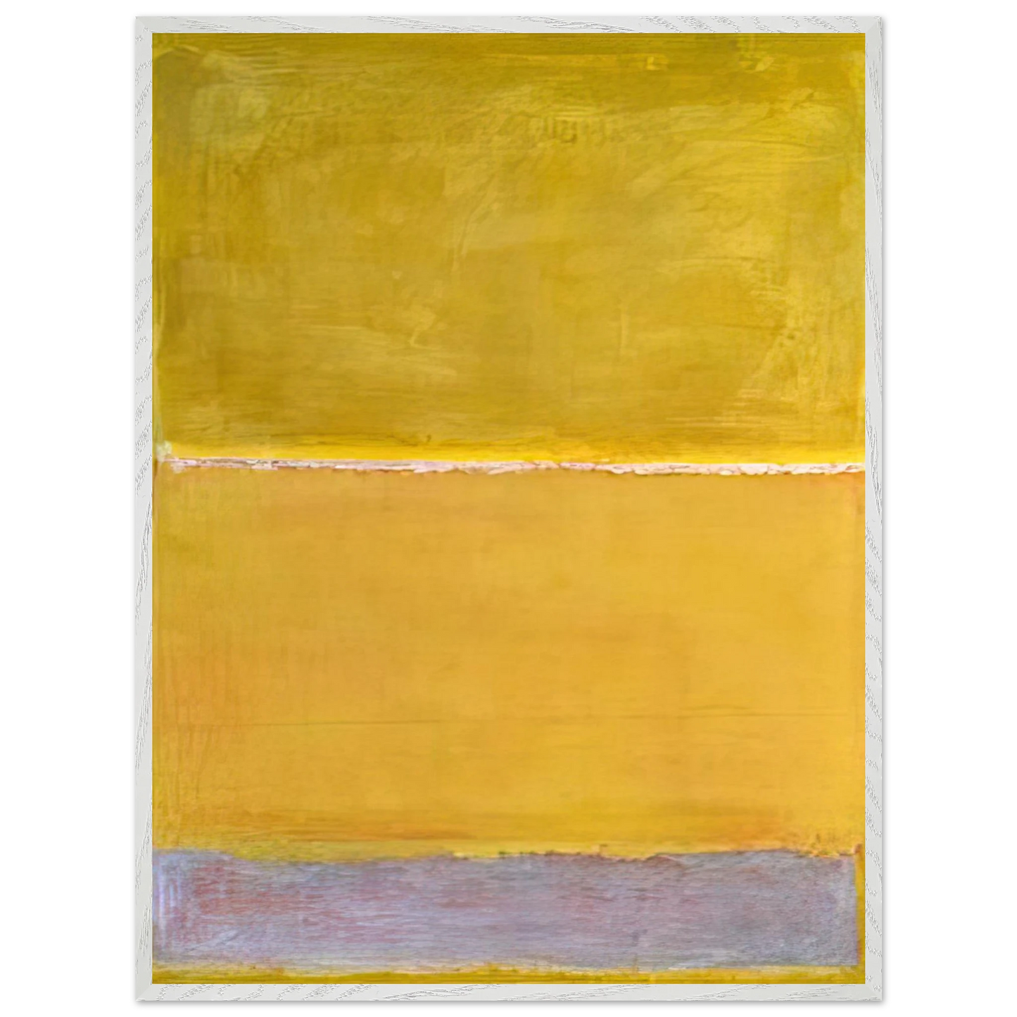 Mark Rothko - Untitled - 1952 Wall Art - 60x80 cm / 24x32 inches - Premium Wooden Framed Poster With Fine Art Paper - Black frame