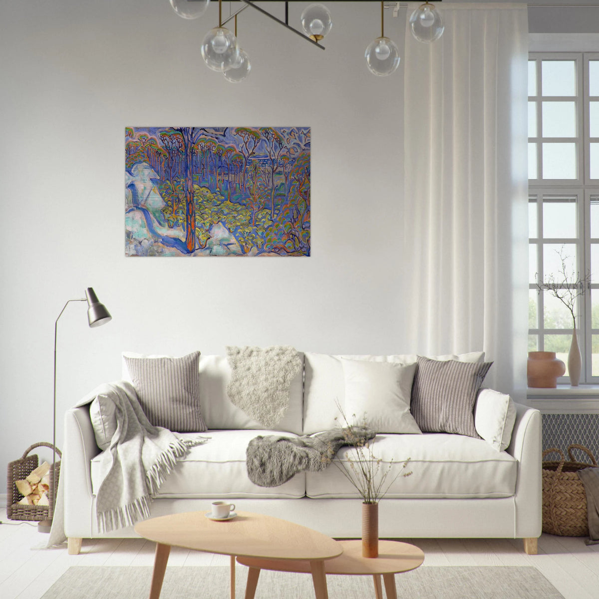 Walter Anderson - Walter Anderson Brushed Aluminum Print - 70x100 cm / 28x40 inches | Walter Anderson Aluminum Print | Walter Anderson Prints