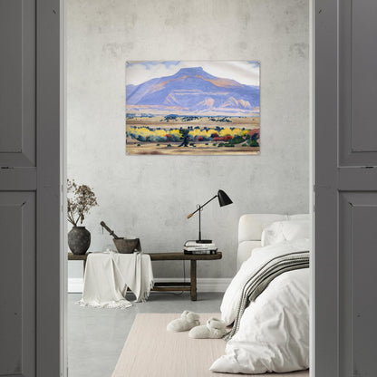 Pedernal - Georgia O'Keeffe Acrylic Print - 70x100 cm / 28x40″ inches