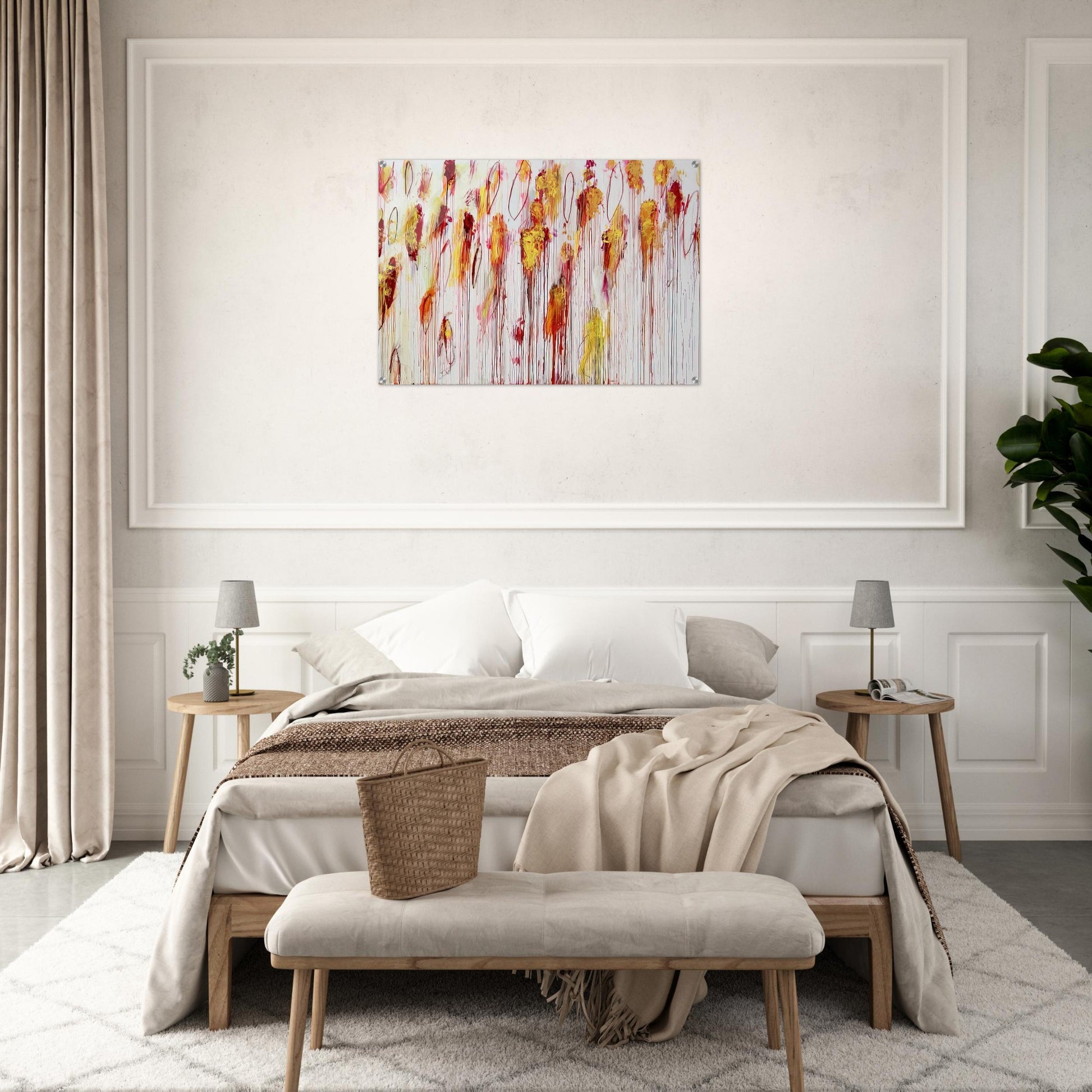 Lepanto, Part VIII - Cy Twombly Acrylic Print - 70x100 cm / 28x40″ inches