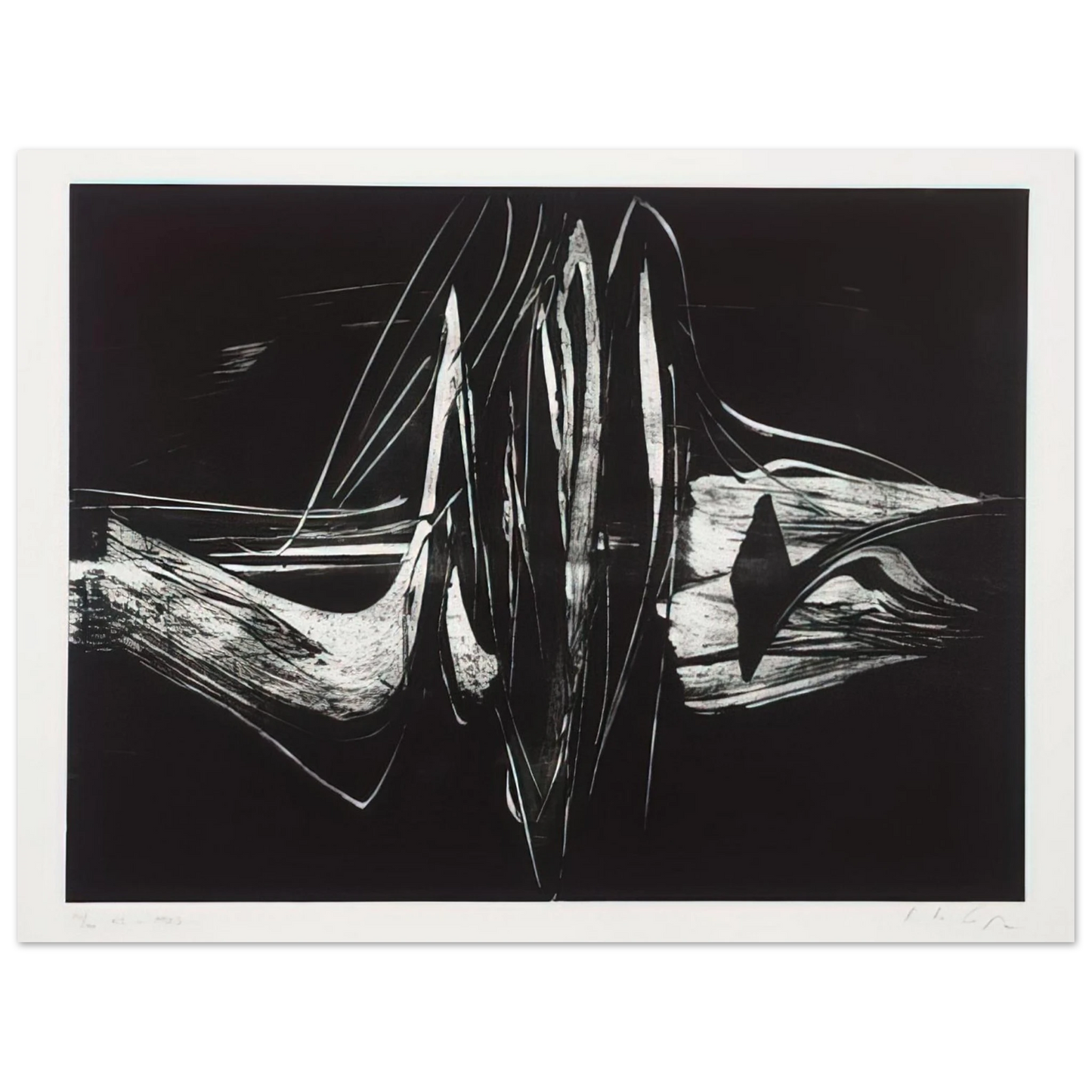 Karl Otto Gotz - Untitled  75x100 cm / 30x40inches Fine Art Poster