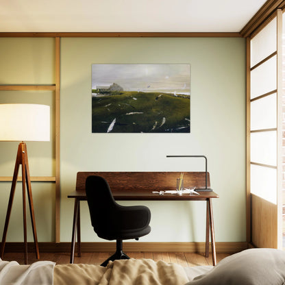 AIRBORNE - Andrew Wyeth Brushed Aluminum Print - 70x100 cm / 28x40 inches | Andrew Wyeth Aluminum Print | Andrew Wyeth Prints