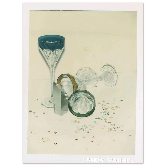 Andy Warhol - Committee 2000 Champagne Glasses  75x100 cm / 30x40inches Fine Art Poster