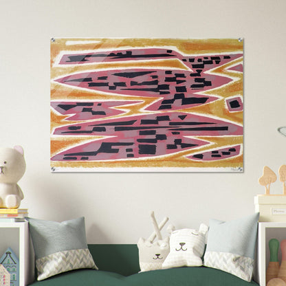 Abstract Composition - 1955 - Alfred Manessier Acrylic Print - 70x100 cm / 28x40″ inches