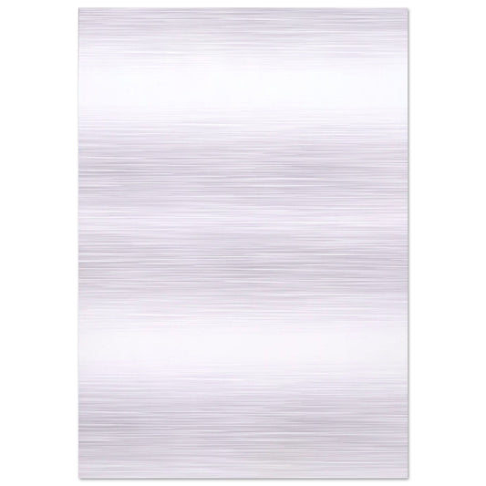 WHITE PAINTING 1951 - Robert Rauschenberg Brushed Aluminum Print - 70x100 cm / 28x40 inches | Robert Rauschenberg Aluminum Print | Robert Rauschenberg Prints