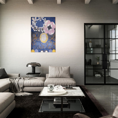 THE TEN LARGEST 1907 - Hilma af Klint Brushed Aluminum Print - 70x100 cm / 28x40 inches | Hilma af Klint Aluminum Print | Hilma af Klint Prints