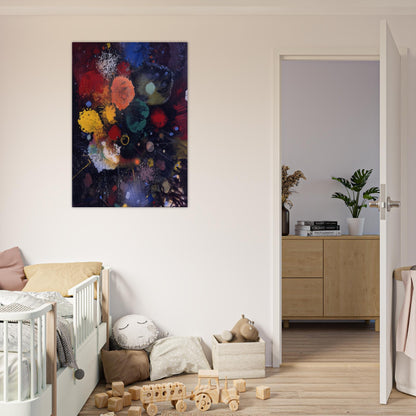 Flowers No. 5 - 1975 - Gebre Kristos Desta Brushed Aluminum Print - 70x100 cm / 28x40 inches | Gebre Kristos Desta Aluminum Print | Gebre Kristos Desta Prints