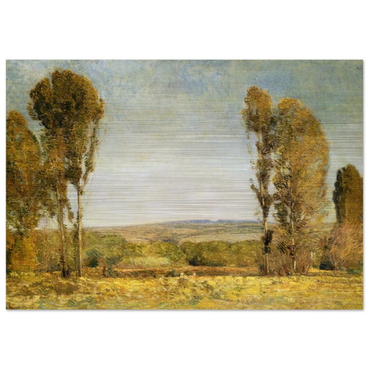 Golden Afternoon - Childe Hassam Brushed Aluminum Print - 70x100 cm / 28x40 inches | Childe Hassam Aluminum Print | Childe Hassam Prints