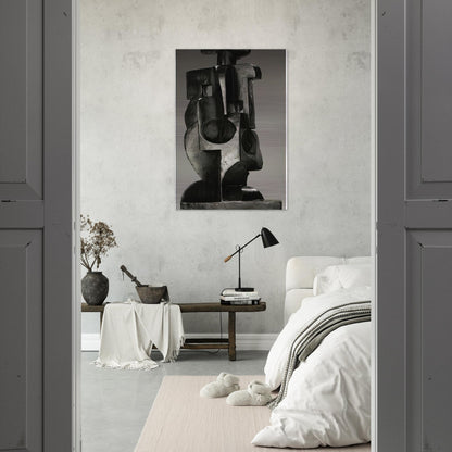 HARLEQUIN 1918 - Juan Gris Brushed Aluminum Print - 70x100 cm / 28x40 inches | Juan Gris Aluminum Print | Juan Gris Prints