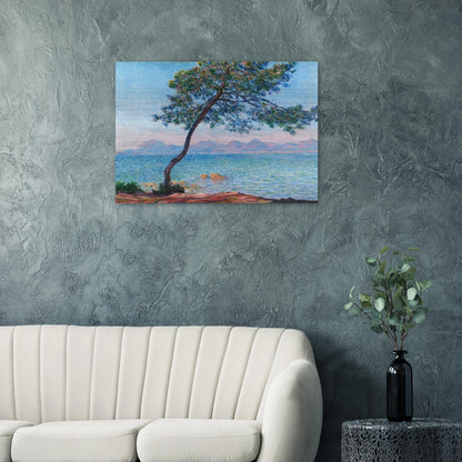 The Esterel Mountains - claude monet Brushed Aluminum Print - 70x100 cm / 28x40 inches | claude monet Aluminum Print | claude monet Prints