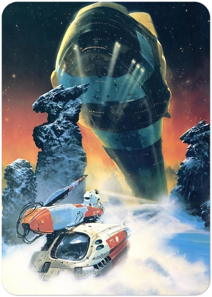 Chris Foss By Chris Foss Pack of 10 Post Cards | Chris Foss Post Cards | A6 (10.5 x 14.8 cm) - 4.1 x 5.8 inches