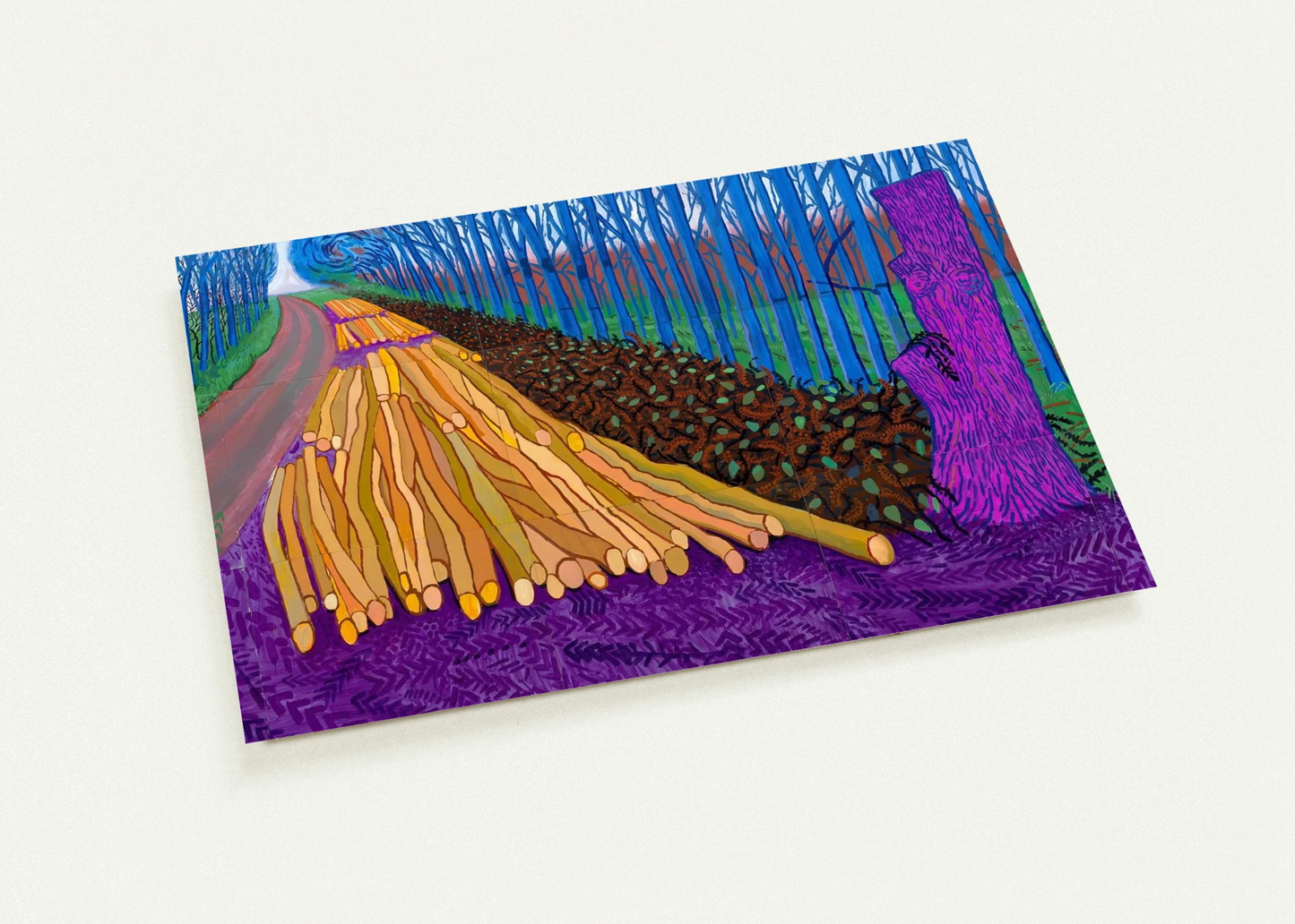 David Hockney By David Hockney Pack of 10 Post Cards | David Hockney Post Cards | A6 (10.5 x 14.8 cm) - 4.1 x 5.8 inches