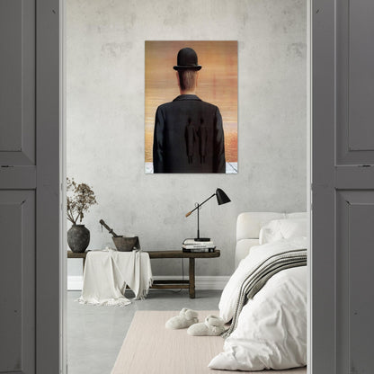THE SPIRIT OF ADVENTURE 1962 - Rene Magritte Brushed Aluminum Print - 70x100 cm / 28x40 inches | Rene Magritte Aluminum Print | Rene Magritte Prints