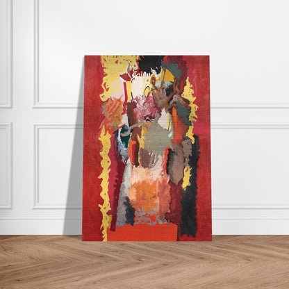 The Witch Doctor - 1963 - John Ferren Brushed Aluminum Print - 70x100 cm / 28x40 inches | John Ferren Aluminum Print | John Ferren Prints
