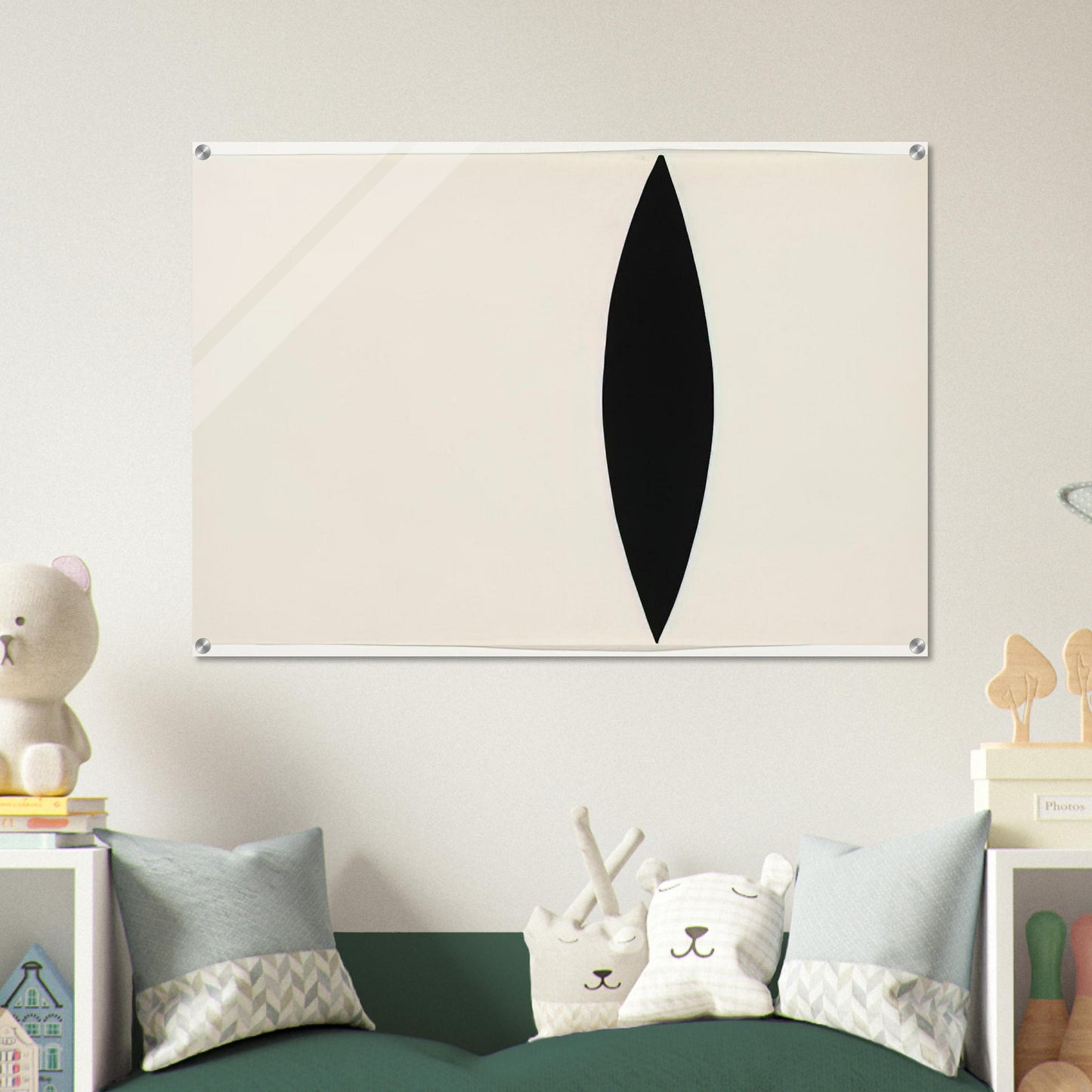 Mandorla Form - Ellsworth Kelly Acrylic Print - 70x100 cm / 28x40″ inches