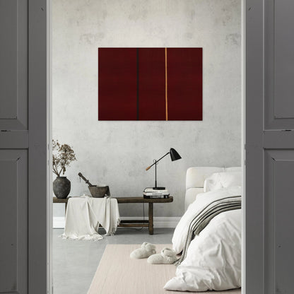 Covenant - Barnett Newman Brushed Aluminum Print - 70x100 cm / 28x40 inches | Barnett Newman Aluminum Print | Barnett Newman Prints