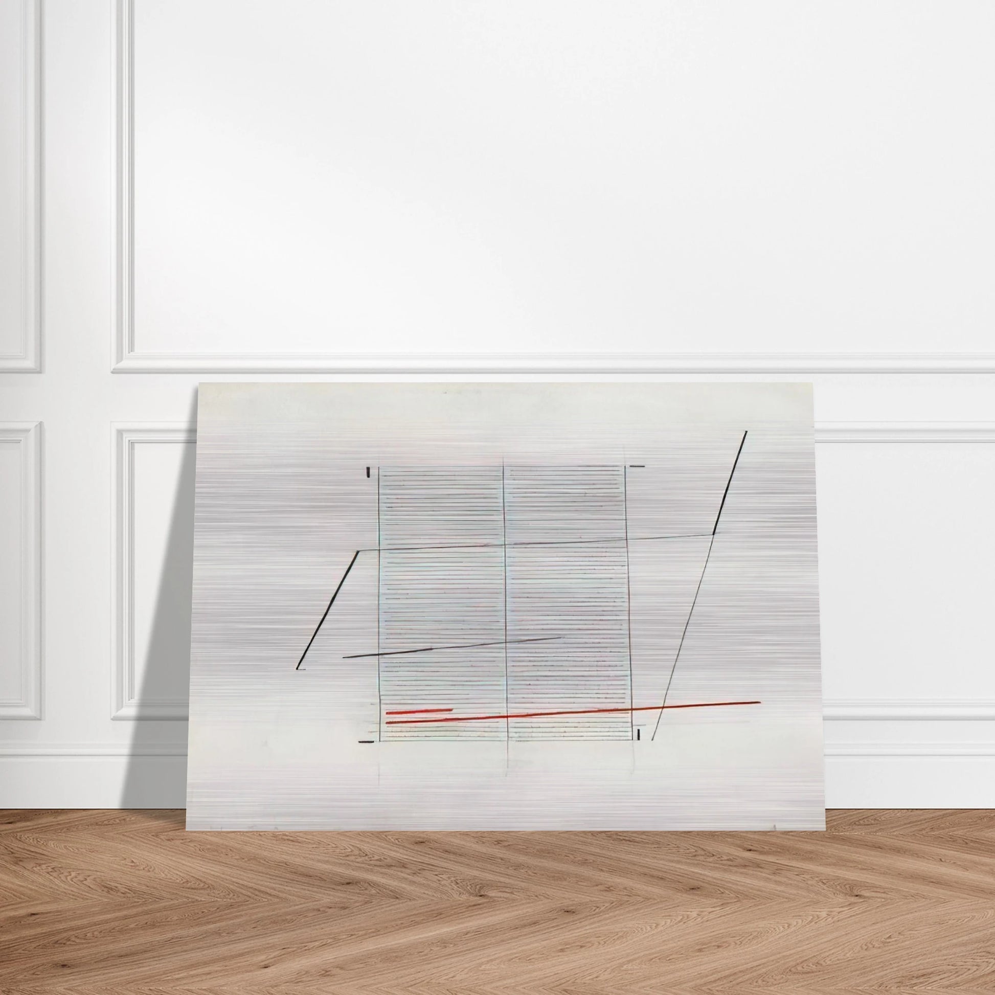 Acrilico K - 1979 - Bice Lazzari Brushed Aluminum Print - 70x100 cm / 28x40 inches | Bice Lazzari Aluminum Print | Bice Lazzari Prints