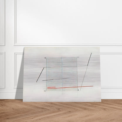 Acrilico K - 1979 - Bice Lazzari Brushed Aluminum Print - 70x100 cm / 28x40 inches | Bice Lazzari Aluminum Print | Bice Lazzari Prints