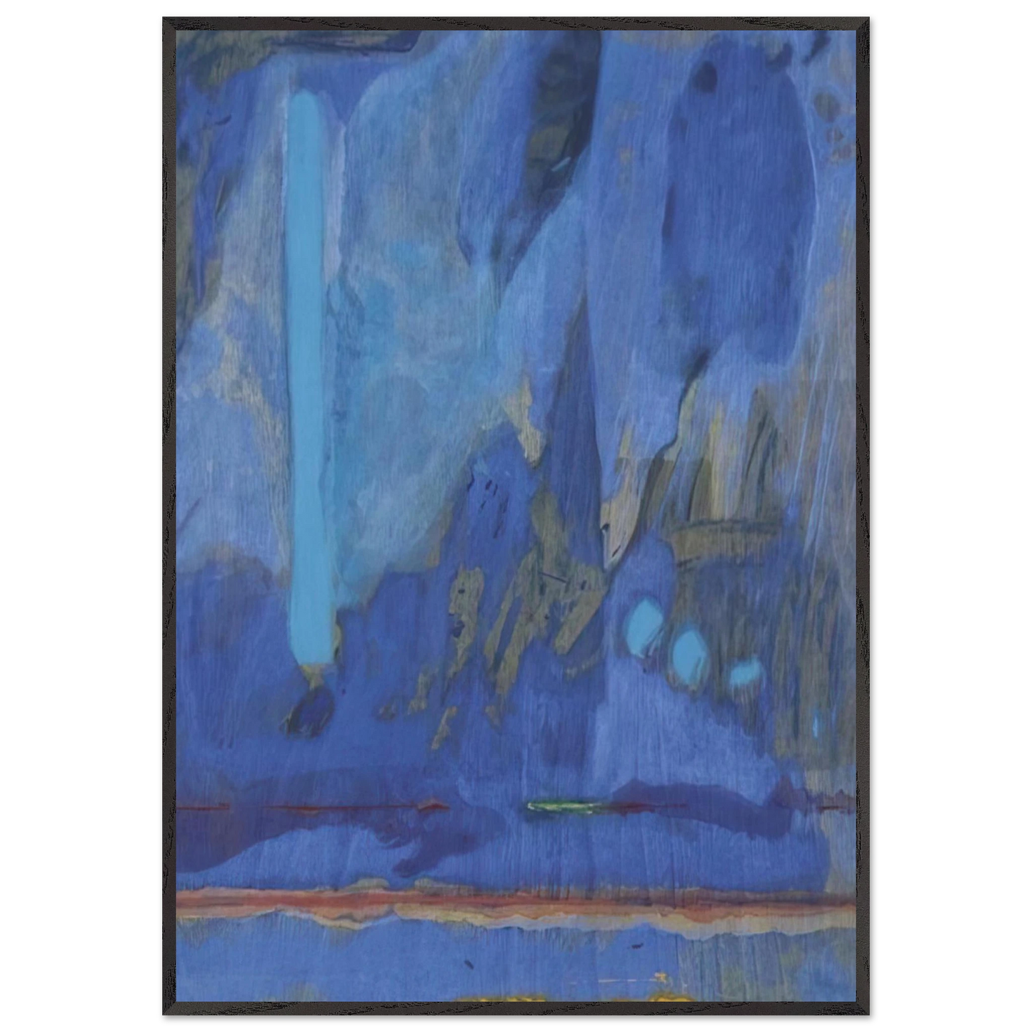 Helen Frankenthaler - Tales of Genji III - 1998 Wall art - A3 (29.7 x 42  cm) - Fine Art Poster-canvas - -