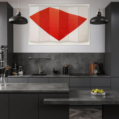 Correspondence Red-White, side B - 1966 - Leon Polk Smith Art Prints - 100x150 cm / 40x60″ inches | Leon Polk Smith Poster | Leon Polk Smith Prints