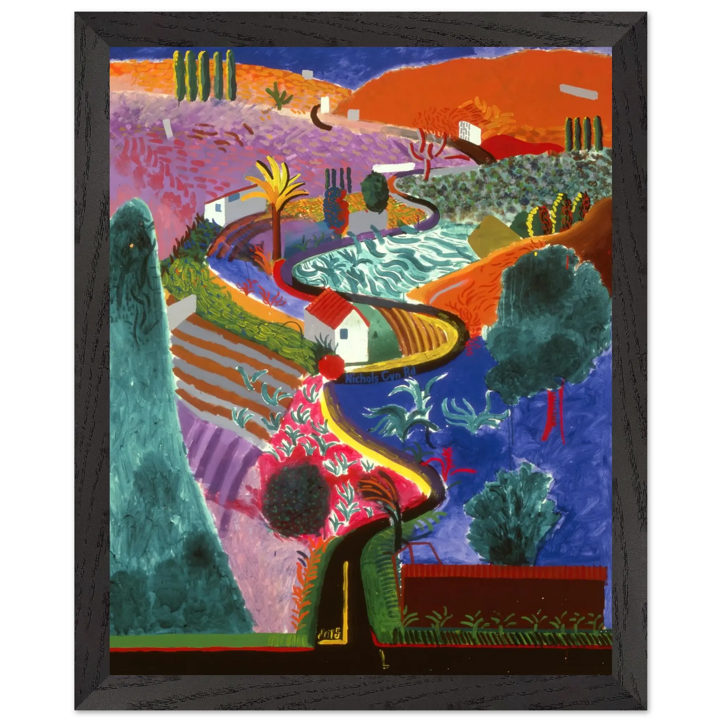 David Hockney - David Hockney Wall art - 30x40 cm / 12x16 inches - Fine Art Poster - -