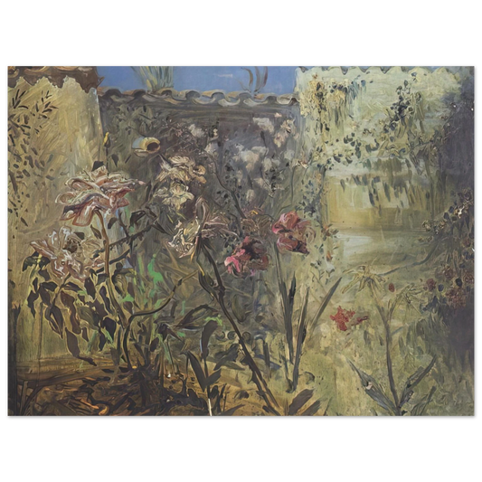 Salvador Dali - THE PATIO OF PORT LLIGAT  75x100 cm / 30x40inches Fine Art Poster