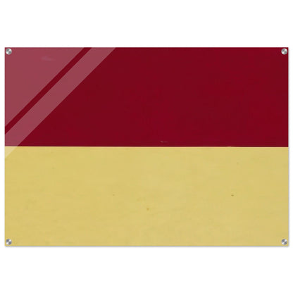 Red and Yellow - Ellsworth Kelly Acrylic Print - 70x100 cm / 28x40″ inches