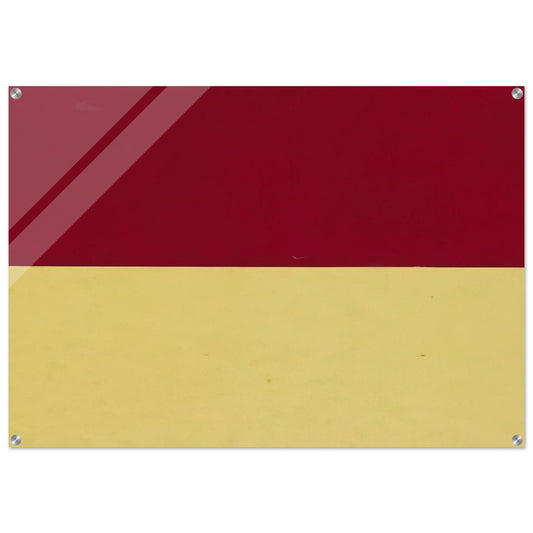 Red and Yellow - Ellsworth Kelly Acrylic Print - 70x100 cm / 28x40″ inches