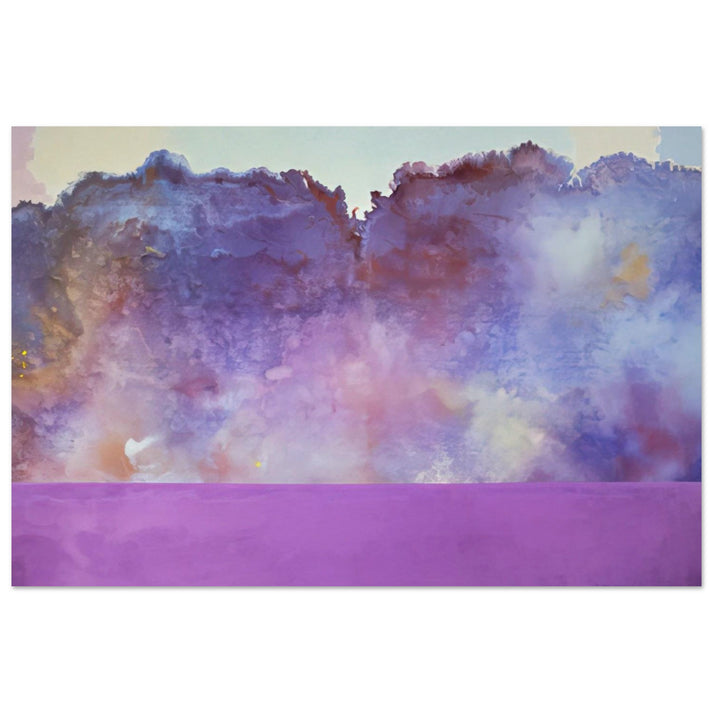 Diamond Lake - 1969 - Ronnie Landfield Art Prints - 100x150 cm / 40x60″ inches | Ronnie Landfield Poster | Ronnie Landfield Prints