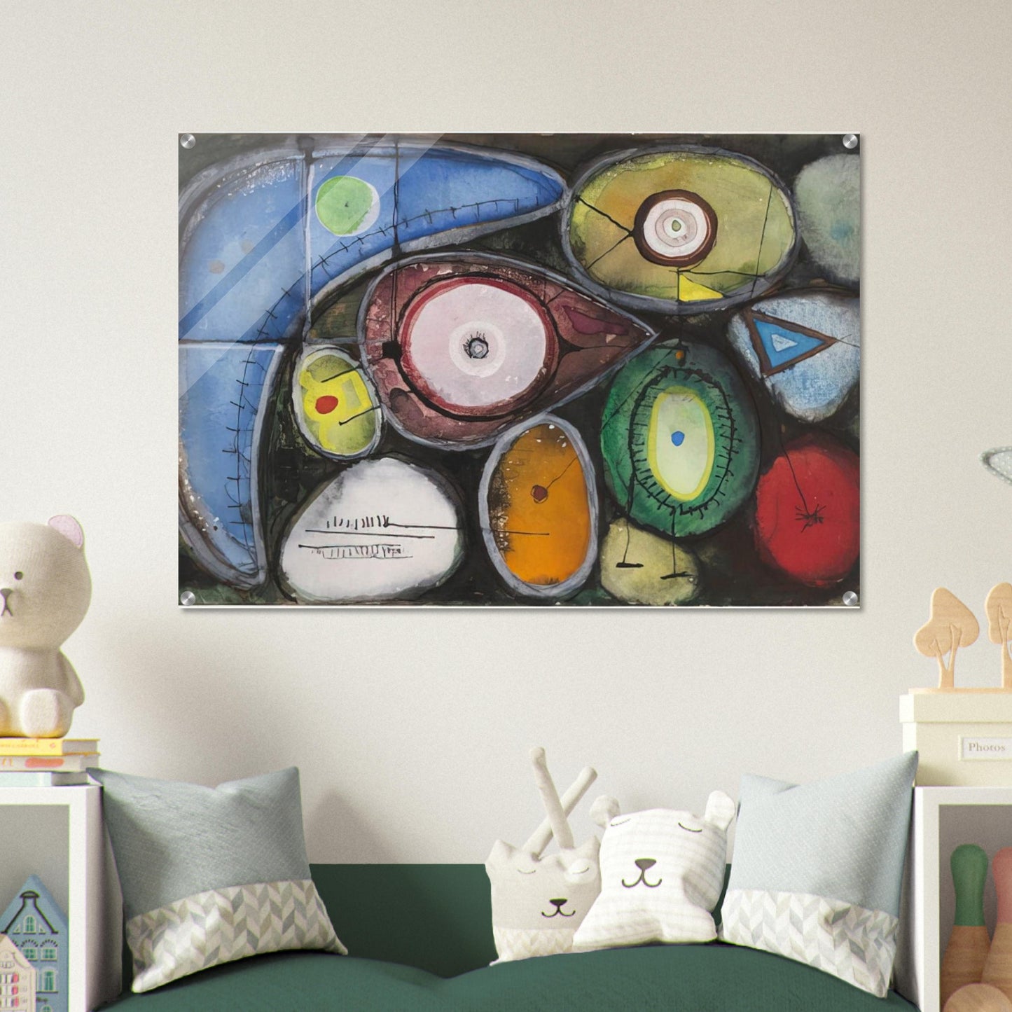 Untitled - 1946 - Richard Pousette-Dart Acrylic Print - 70x100 cm / 28x40″ inches