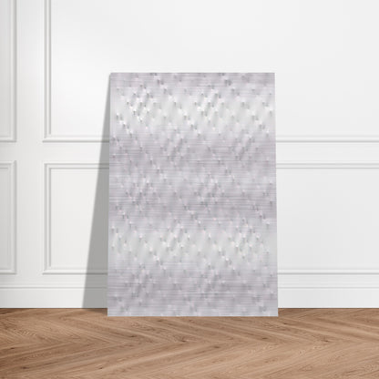 Superficie bianca - 2005 - Enrico Castellani Brushed Aluminum Print - 70x100 cm / 28x40 inches | Enrico Castellani Aluminum Print | Enrico Castellani Prints