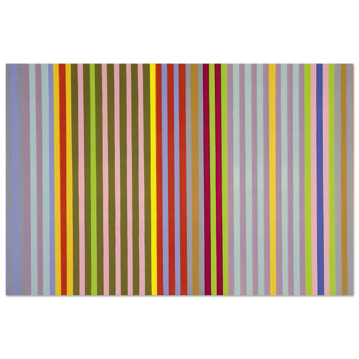 Apricot Ripple - 1968 - Gene Davis Art Prints - 100x150 cm / 40x60″ inches | Gene Davis Poster | Gene Davis Prints