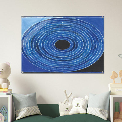Bindu - Abstract Art - S. H. Raza Acrylic Print - 70x100 cm / 28x40″ inches