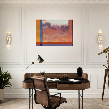 Jacob In The Wilderness - 1986 - Ronnie Landfield Brushed Aluminum Print - 70x100 cm / 28x40 inches | Ronnie Landfield Aluminum Print | Ronnie Landfield Prints
