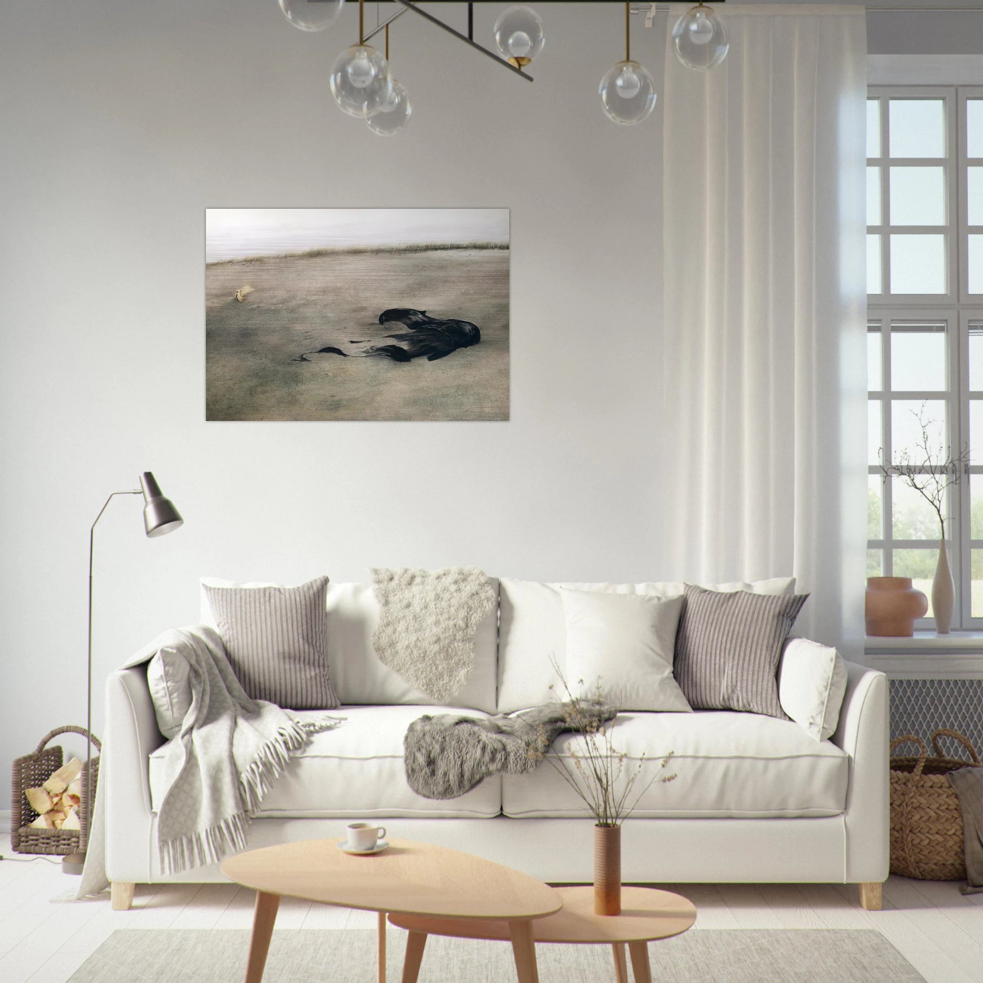 NOT DETECTED 37 - Andrew Wyeth Brushed Aluminum Print - 70x100 cm / 28x40 inches | Andrew Wyeth Aluminum Print | Andrew Wyeth Prints