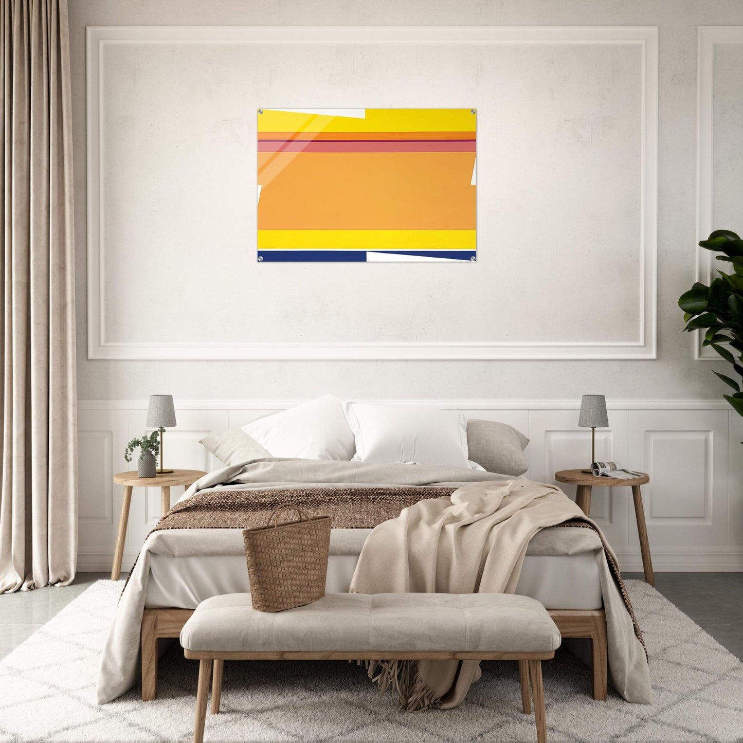 Rotation B - 1964 - Larry Zox Acrylic Print - 70x100 cm / 28x40″ inches