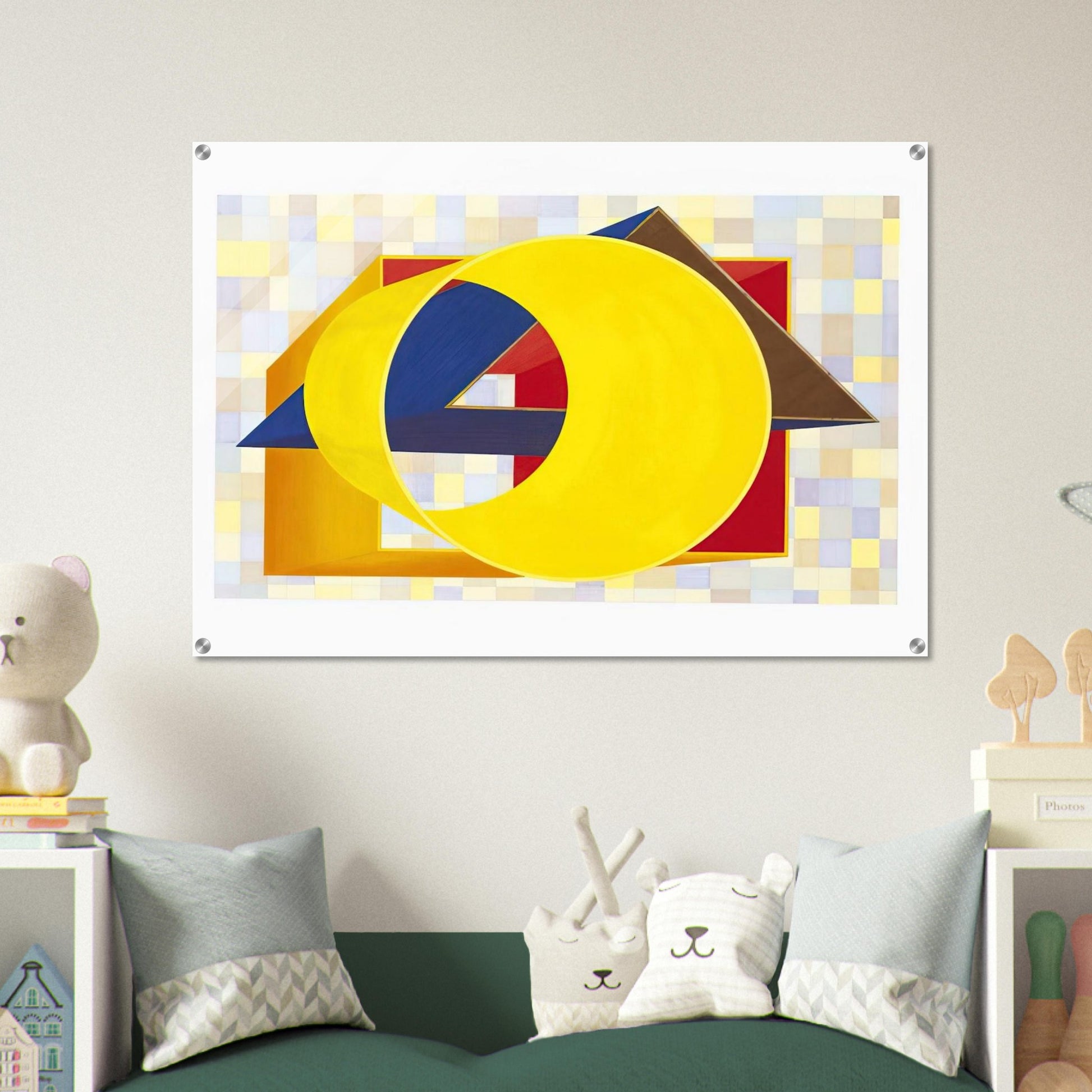 Prime Moments II - Al Held Acrylic Print - 70x100 cm / 28x40″ inches