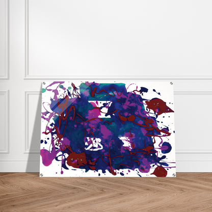Untitled  SFP94-75  SFF 1749  - Sam Francis Acrylic Print - 70x100 cm / 28x40″ inches