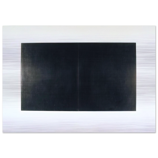 Grove Group 2 - 1972 - Brice Marden Brushed Aluminum Print - 70x100 cm / 28x40 inches | Brice Marden Aluminum Print | Brice Marden Prints