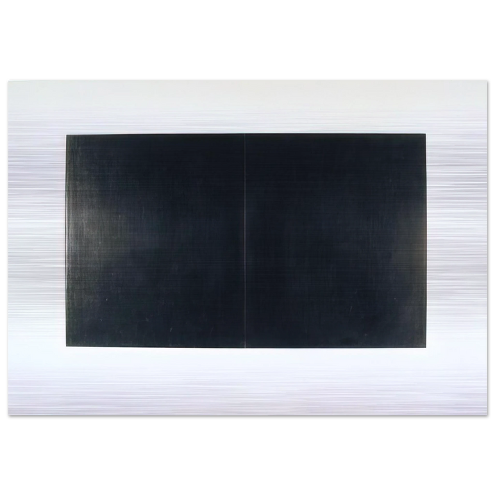 Grove Group 2 - 1972 - Brice Marden Brushed Aluminum Print - 70x100 cm / 28x40 inches | Brice Marden Aluminum Print | Brice Marden Prints