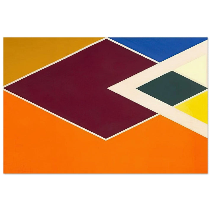 Batticaloa from the Diamond Drill series - Hard Edge Painting - Larry Zox Art Prints - 100x150 cm / 40x60″ inches | Larry Zox Poster | Larry Zox Prints