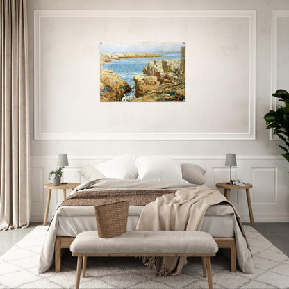 Coast Scene, Isles of Shoals - Childe Hassam Acrylic Print - 70x100 cm / 28x40″ inches