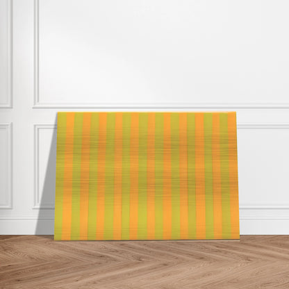 Two Yellows - 1959 - Gene Davis Brushed Aluminum Print - 70x100 cm / 28x40 inches | Gene Davis Aluminum Print | Gene Davis Prints